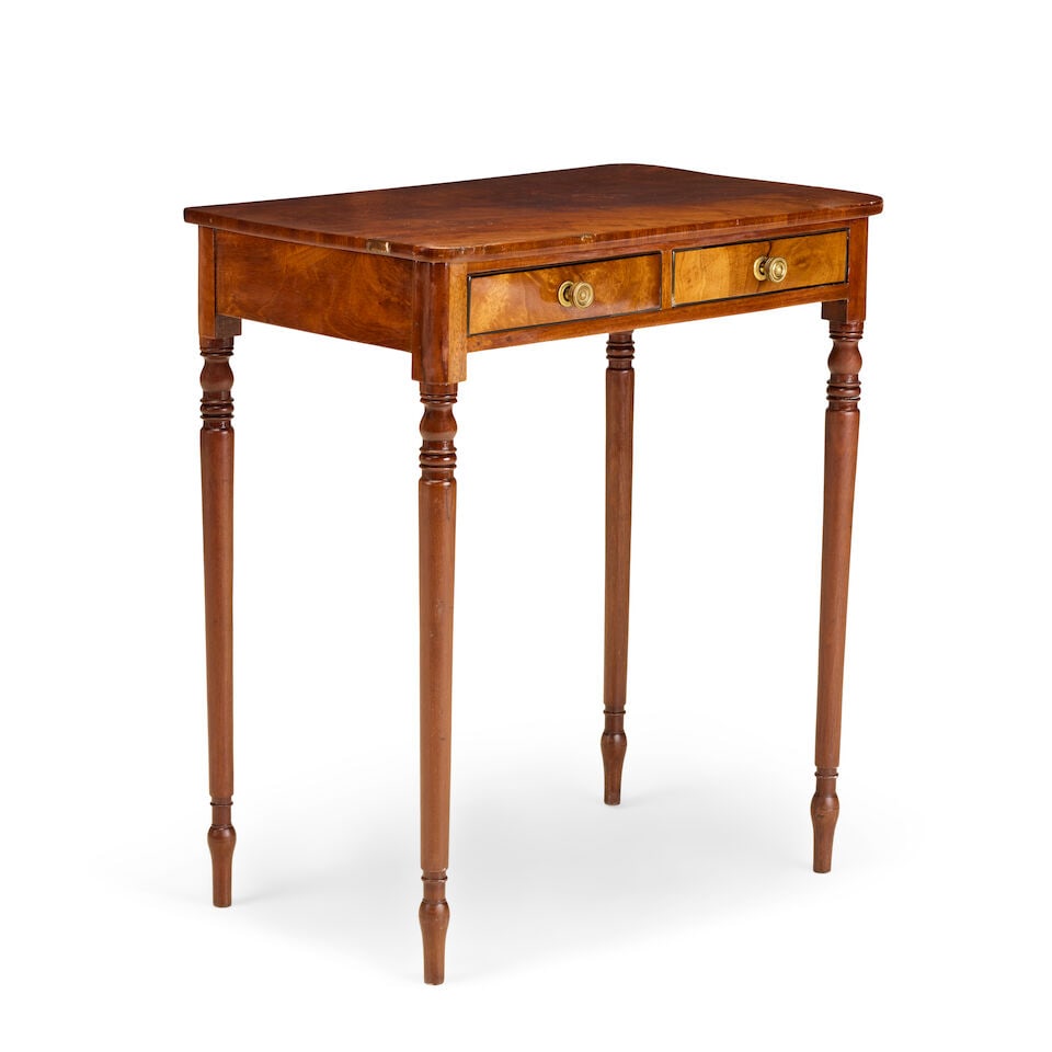 A Regency mahogany writing tableEarly 19th century - 2