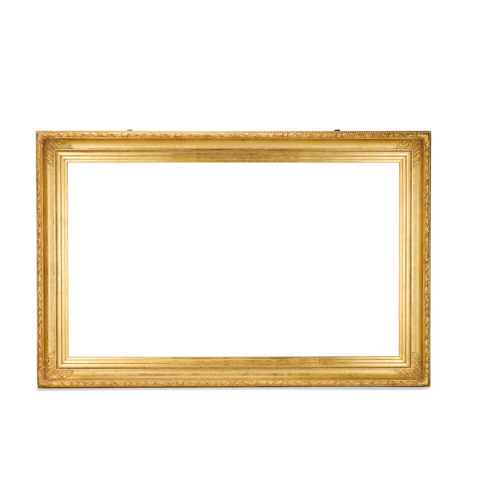 A very large giltwood and gesso frame 19th century (1 of 4)