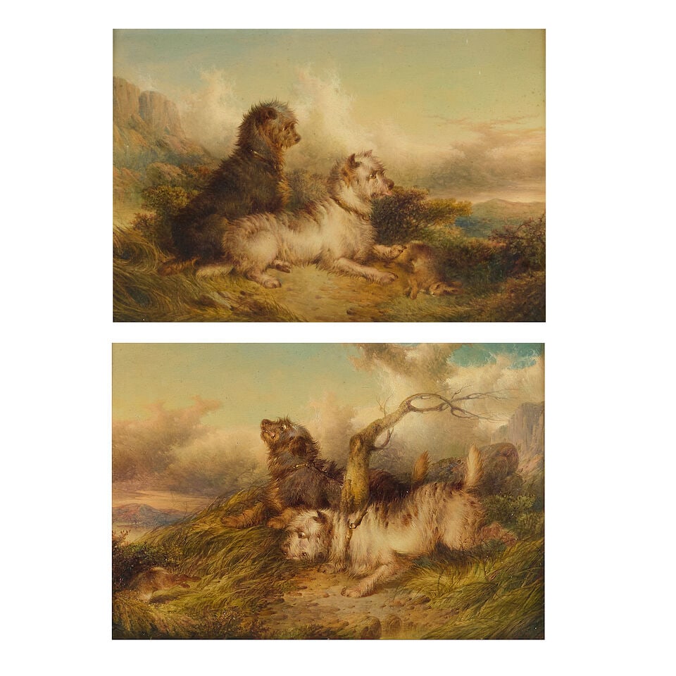 Paul Jones (British, fl. 1856-1879) The Lucky Escape; Not So Lucky each 17.75 x 25.5cm (7 x 10 1... (1 of 8)