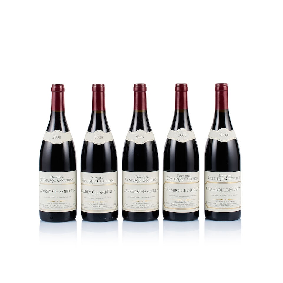 Mixed Lot of Domaine Confuron-Cotedidot, 2008 & 2009 (5 x 750ml) (1 of 2)