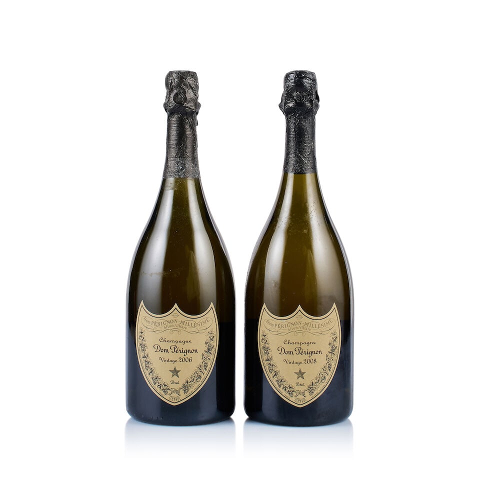Champagne Dom Pérignon, Brut, 2006 & 2008 (2 x 750ml) - 3