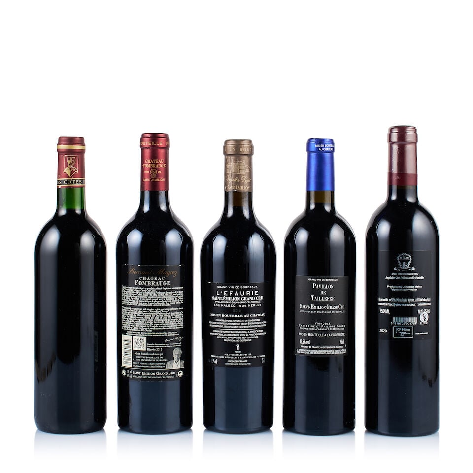 Mixed Lot of Right Bank, 1998, 2012, 2019 & 2020 (5 x 750ml) - 3