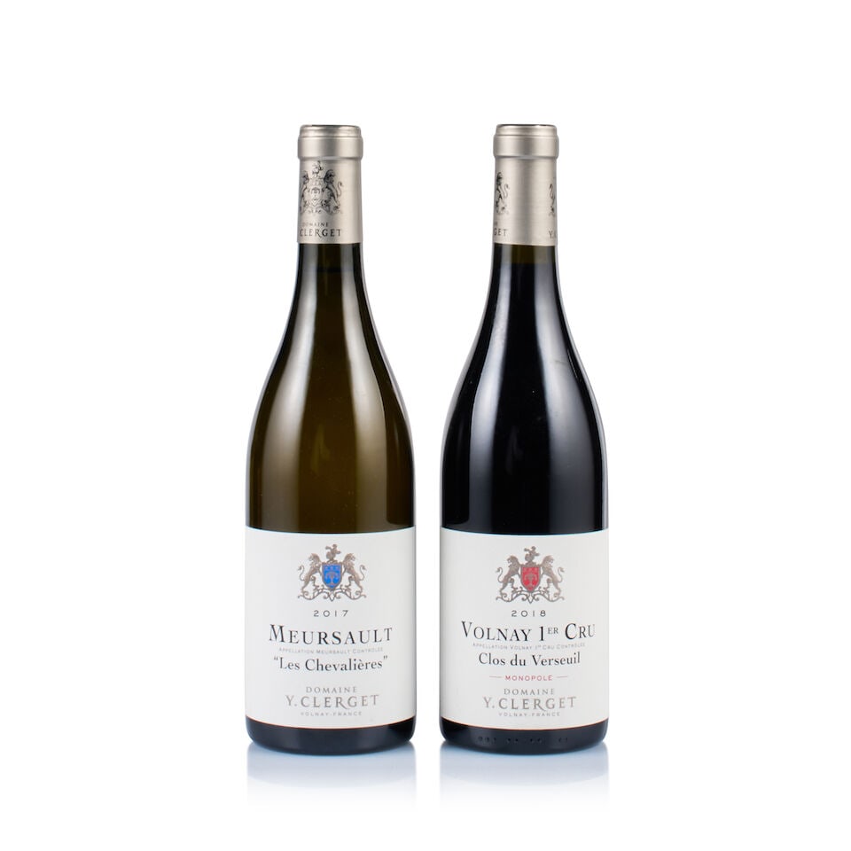 Mixed Lot of Domaine Y. Clerget, 2017 & 2018 (2 x 750ml) (1 of 3)