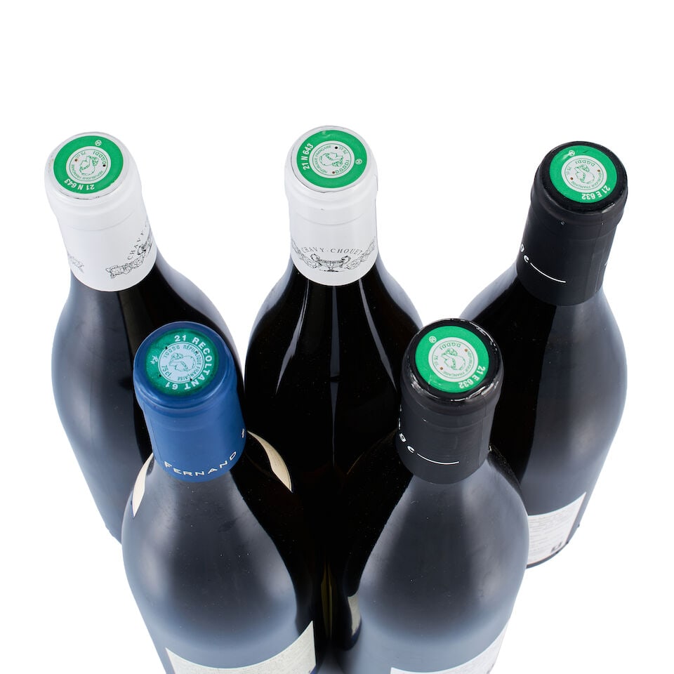 Mixed Lot of Côte de Beaune, White, 2016 & 2017 (5 x 750ml) - 2