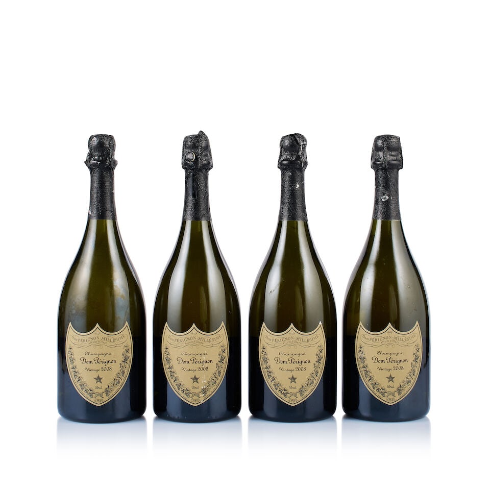Champagne Dom Pérignon, Brut, 2008 (4 x 750ml) (1 of 3)