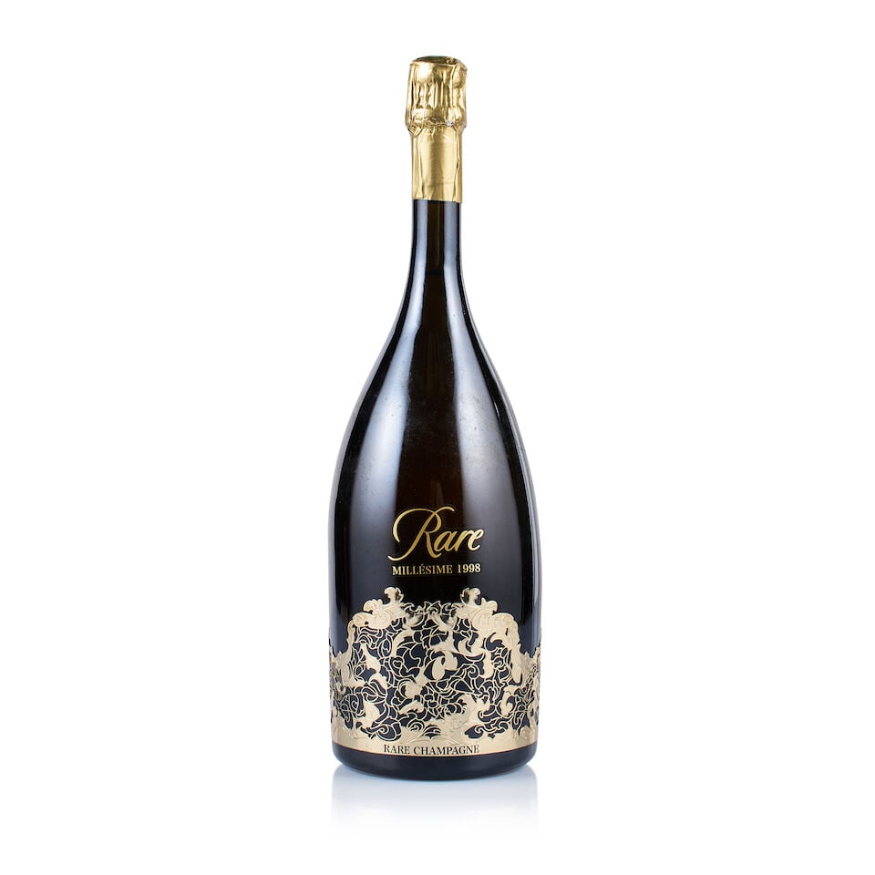 Rare Champagne, Brut, 1998 (1 x Magnum): Rare Champagne, Brut, 1998 (1 x Magnum) Region: Champagne Fill Level: excellent Capsule: ok Cork: ok Label: excellent appearance Packaging: neutral carton Miscellaneous: Alcohol content: 12% Lot to