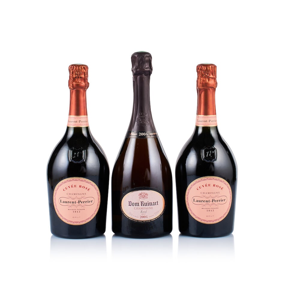 Mixed Lot of Champagne Rosé Brut (3 x 750ml) (1 of 3)