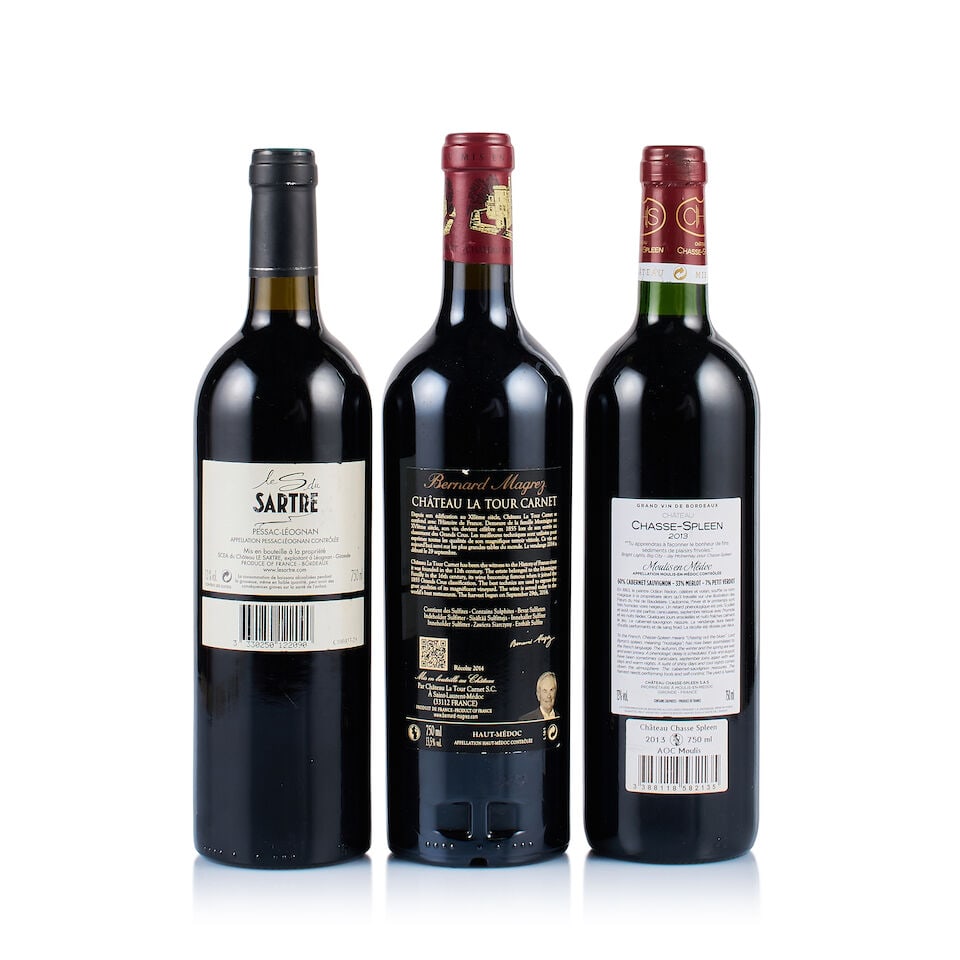 Mixed Lot of Bordeaux, Left Bank, 2009, 2013 & 2014 (3 x 750ml) - 3