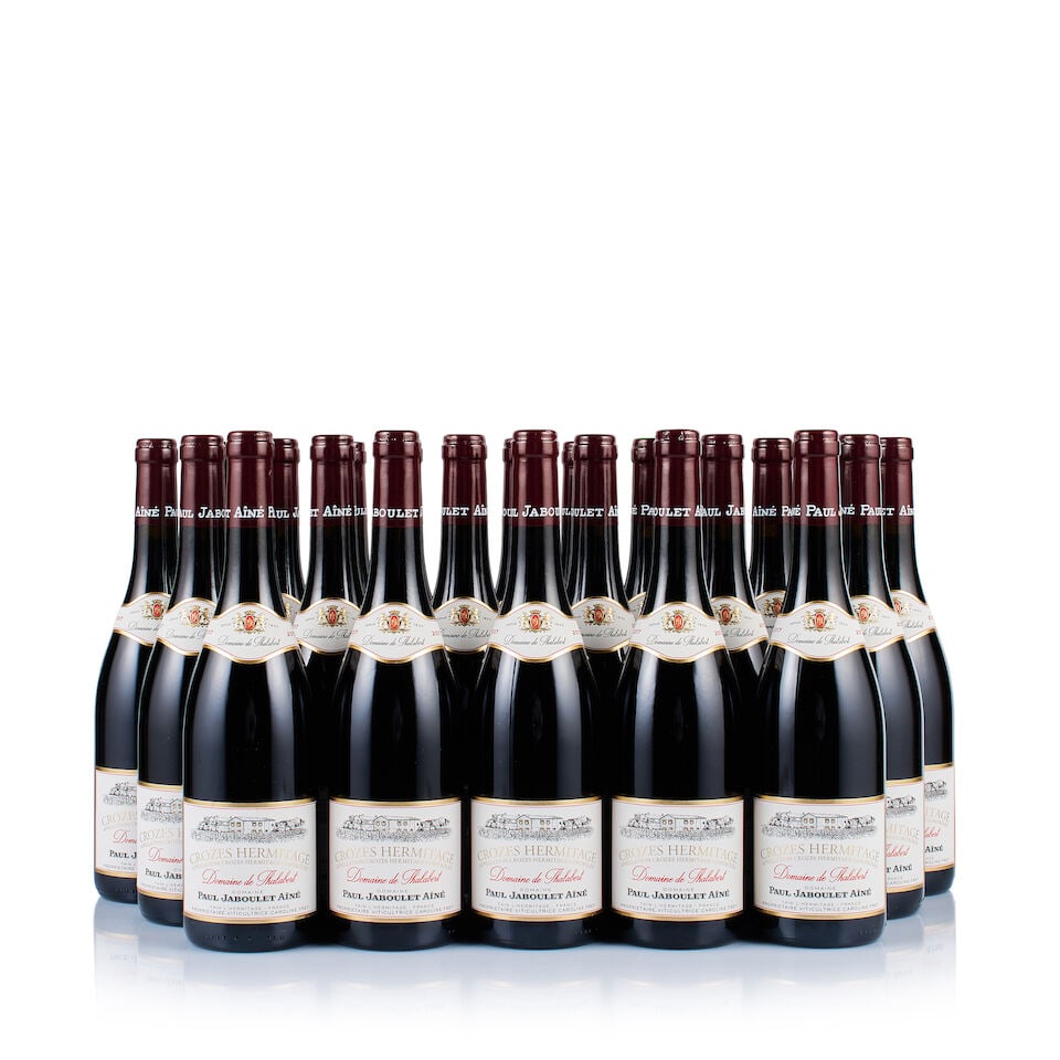 Jaboulet, Domaine de Thalabert, Crozes-Hermitage, 2017 (24 x 750ml): Jaboulet, Domaine de Thalabert, Crozes-Hermitage, 2017 (24 x 750ml) Region: Rhône Valley Fill Level: excellent Capsule: ok Cork: ok Label: 1x very slightly marked, 23x excellent