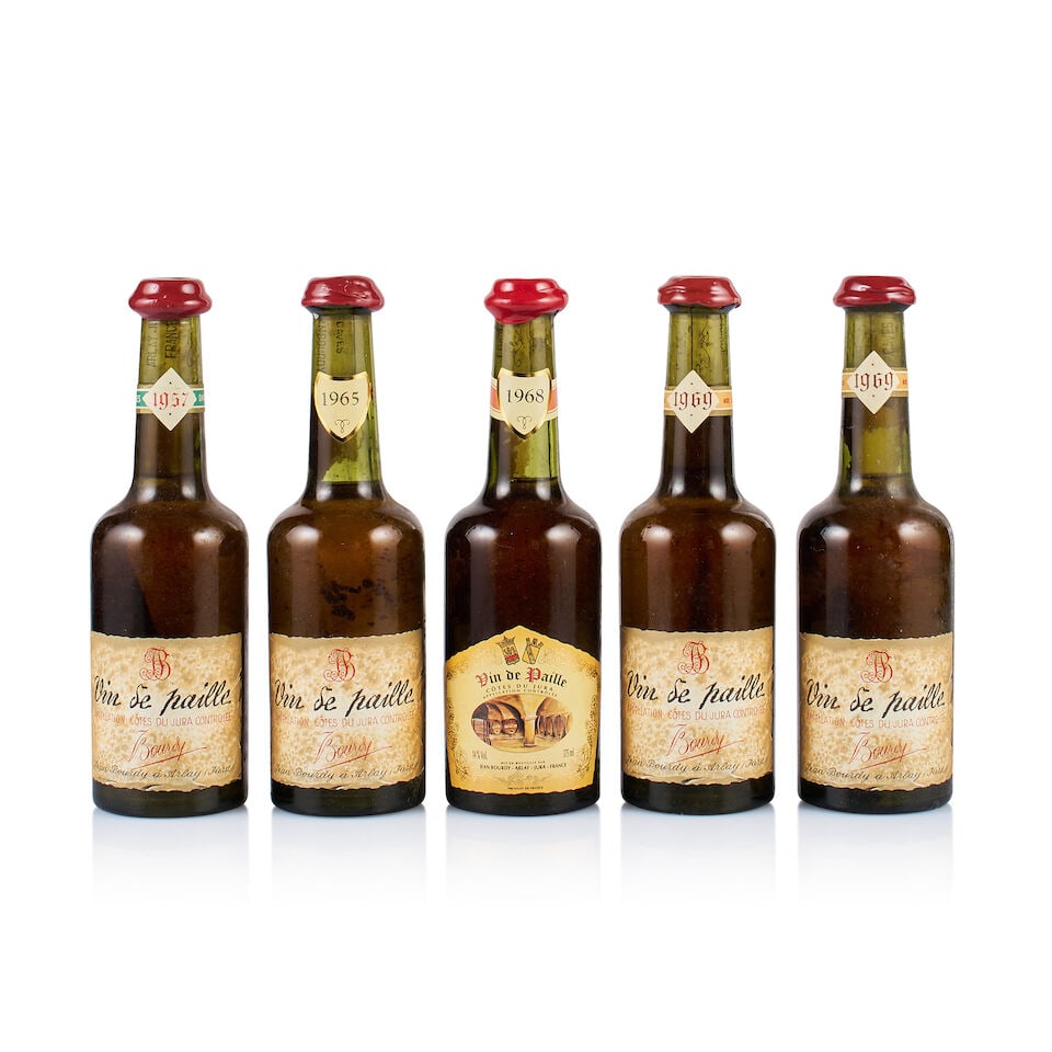 Mixed Lot of Jean Bourdy, Vin de Paille (5 x 375ml) (1 of 2)