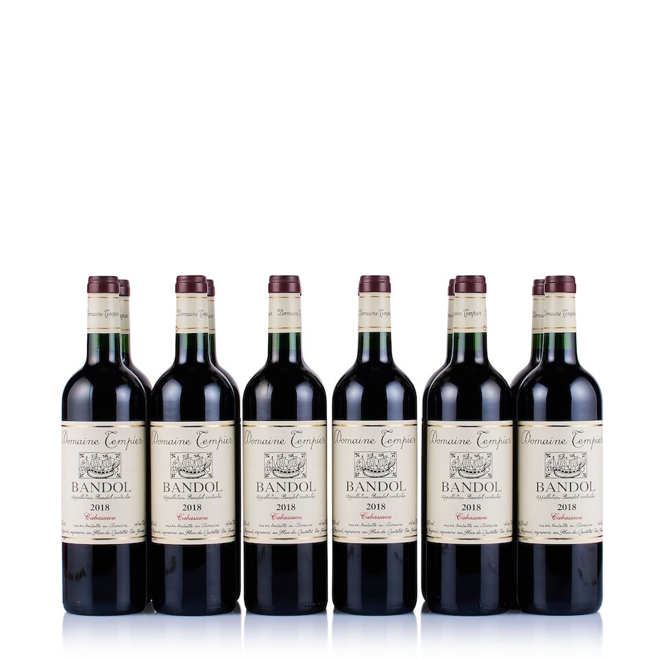 Domaine Tempier, Bandol, Cabassaou, 2018 (12 x 750ml): Domaine Tempier, Bandol, Cabassaou, 2018 (12 x 750ml) Region: Provence Fill Level: into neck Capsule: ok Cork: ok Label: good appearance Packaging: 2x original cartons This lot is subject to the