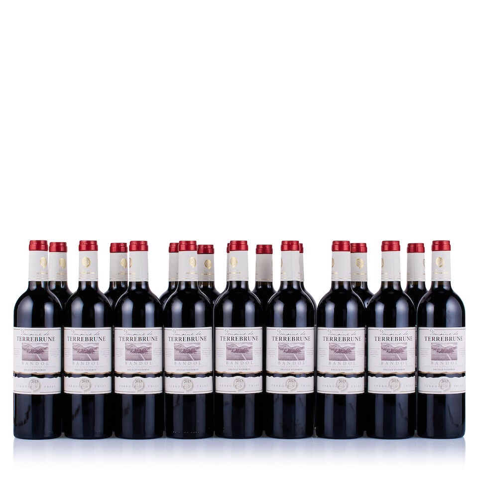 Domaine de Terrebrune, Bandol, Red, 2013 (18 x 750ml): Domaine de Terrebrune, Bandol, Red, 2013 (18 x 750ml) Region: Provence Fill Level: into neck Capsule: ok Cork: ok Label: good appearance Packaging: 3x neutral cartons This lot is subject to the follow