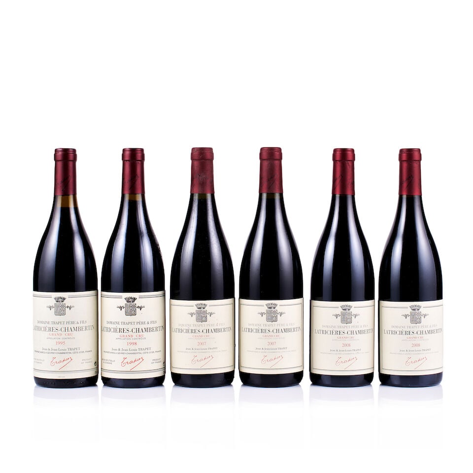 Domaine Trapet Père & Fils, Latricières-Chambertin Grand Cru, 1995, 1998, 2007 & 2008 ... (1 of 3)