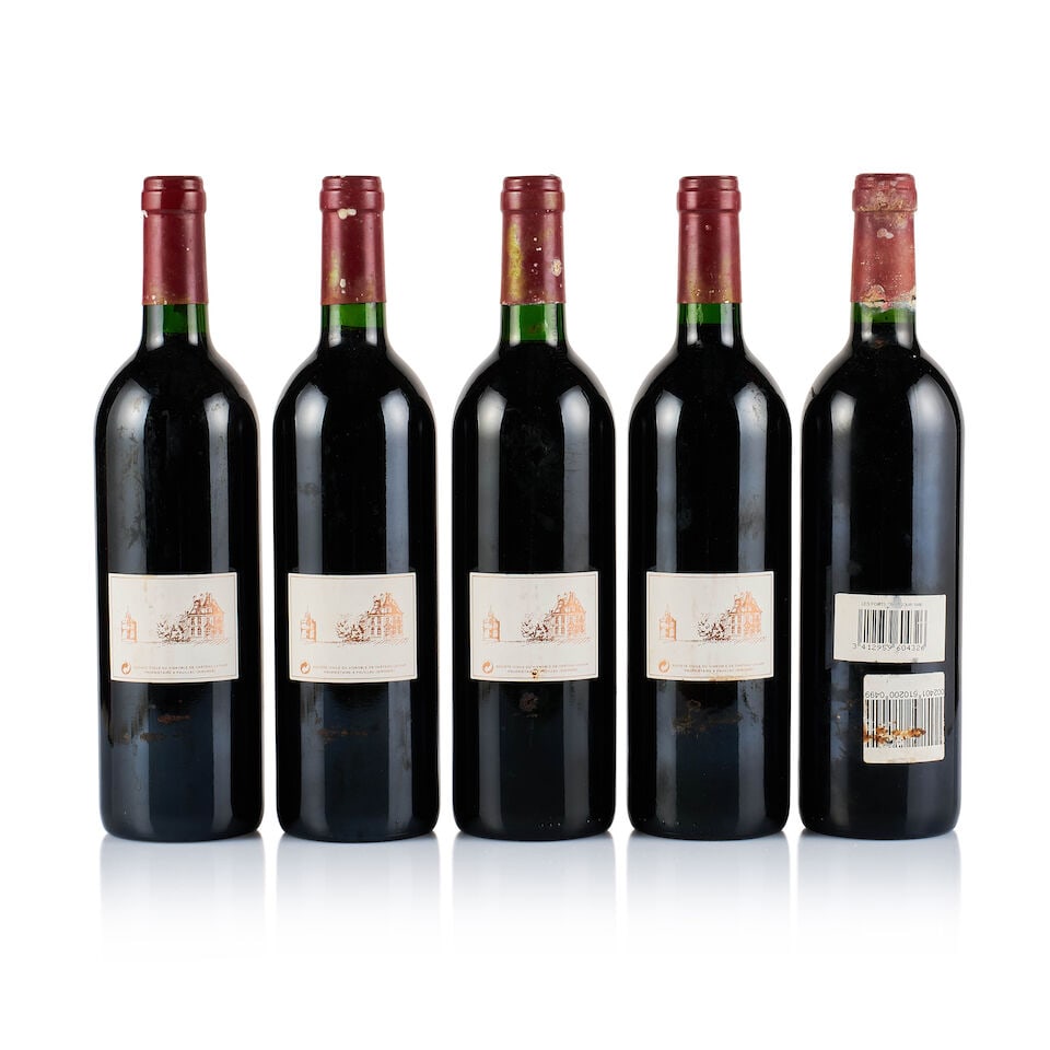 Mixed lot of Château Latour, Pauillac, 1995 & 1996 (5 x 750ml) - 3
