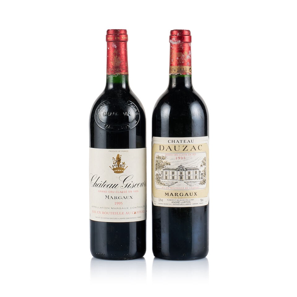 Mixed Lot of Margaux, Grands Crus Classés, 1995 (2 x 750ml) (1 of 3)
