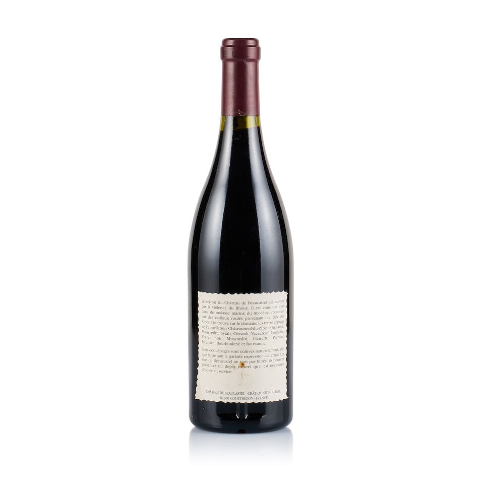 Château de Beaucastel, Châteauneuf-du-Pape, 1995 (1 x 750ml) - 3