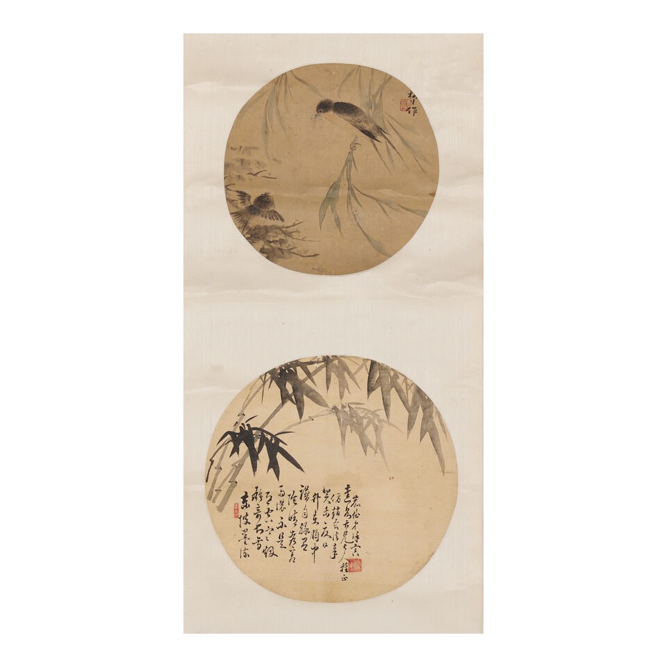 VARIOUS LATE-QING ARTISTS Landscapes, Flowers, Birds and Bamboo (4) - 2
