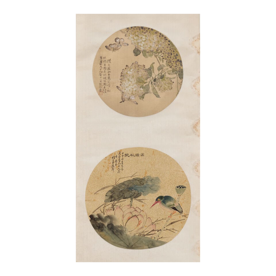 VARIOUS LATE-QING ARTISTS Landscapes, Flowers, Birds and Bamboo (4) - 5