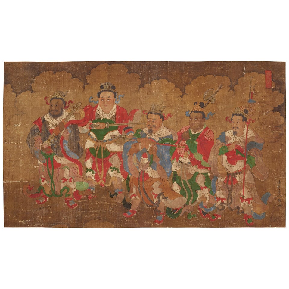 ANONYMOUS (18TH/19TH CENTURY) Buddhist Guardians and Dieties (3) - 2