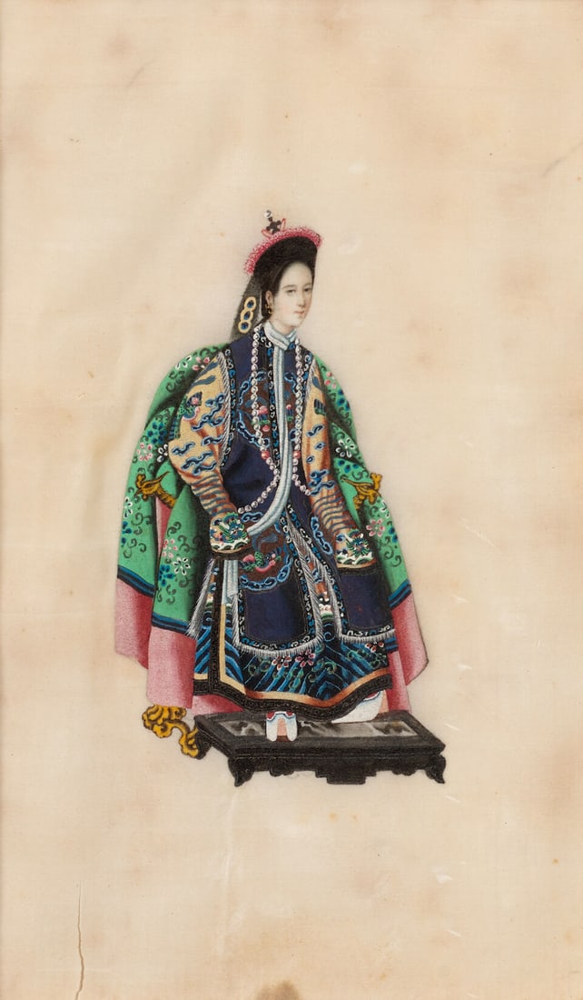 ANONYMOUS, GUANGDONG SCHOOL, 19th century Figures - 7