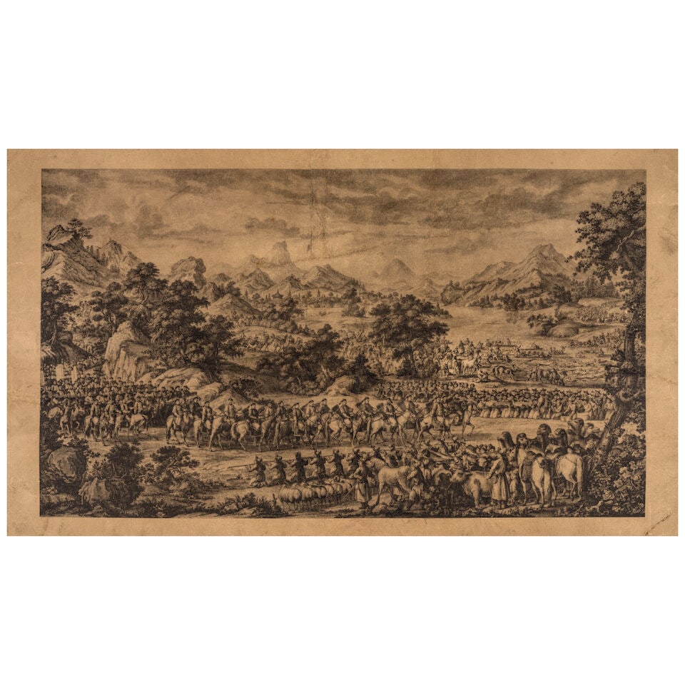 AFTER GIUSEPPE CASTIGLIONE (LANG SHINING) The Conquests of the Qianlong Emperor, early 20th cent... - 3