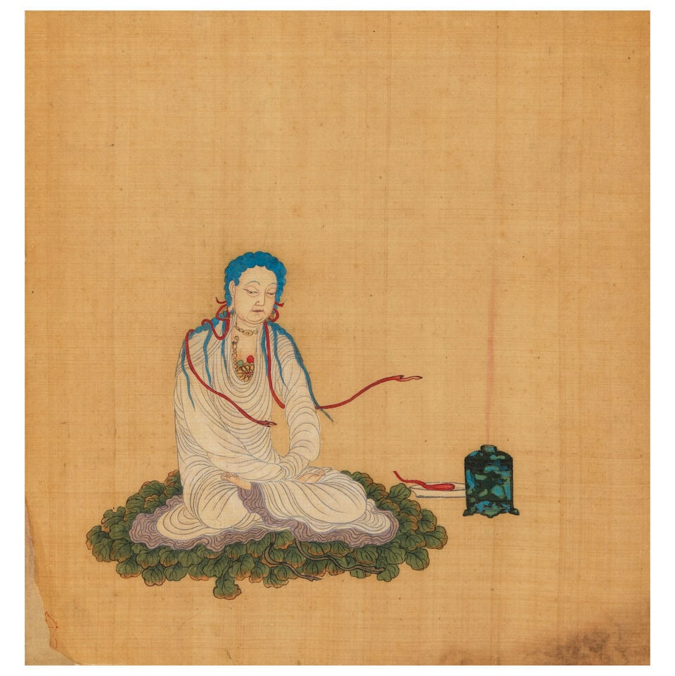 ANONYMOUS (19TH/20TH CENTURY) Three Buddhist Figures - 2