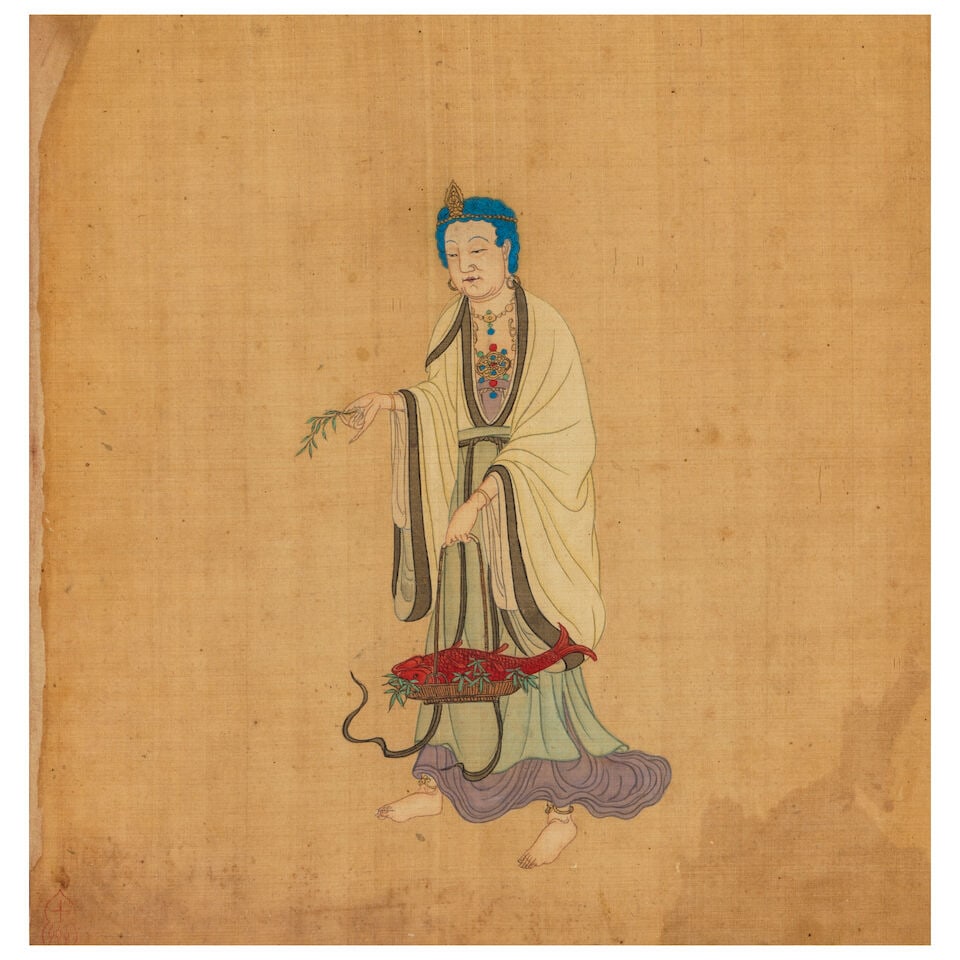 ANONYMOUS (19TH/20TH CENTURY) Three Buddhist Figures - 3
