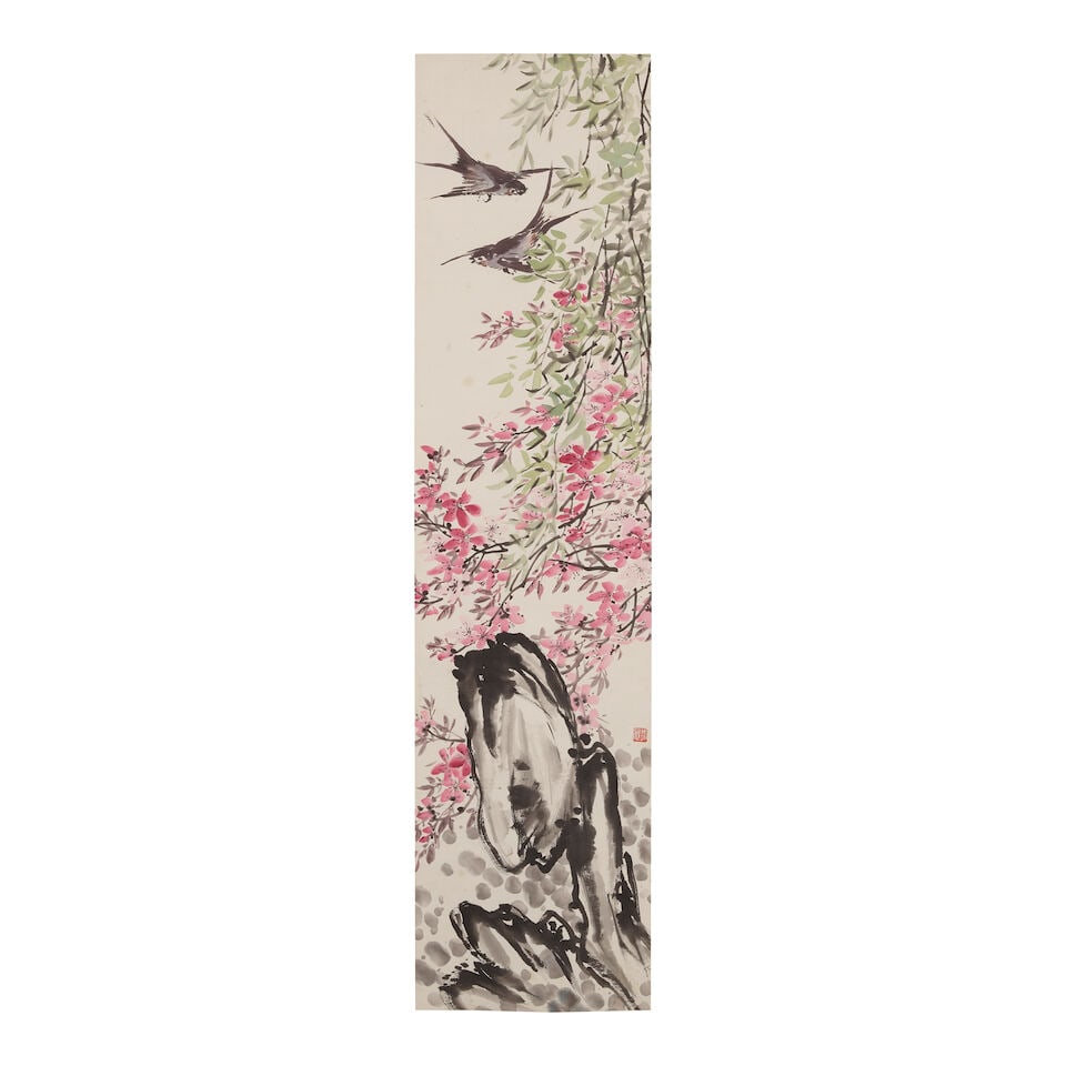 XIE GONGZHAN (1885-1940) Set of Four Flowers - 2