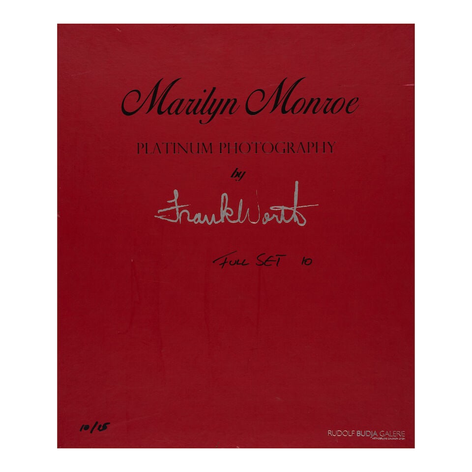 Frank Worth (1923-2000); Marilyn Monroe: Platinum Photography by Frank Worth (Portfolio); - 2