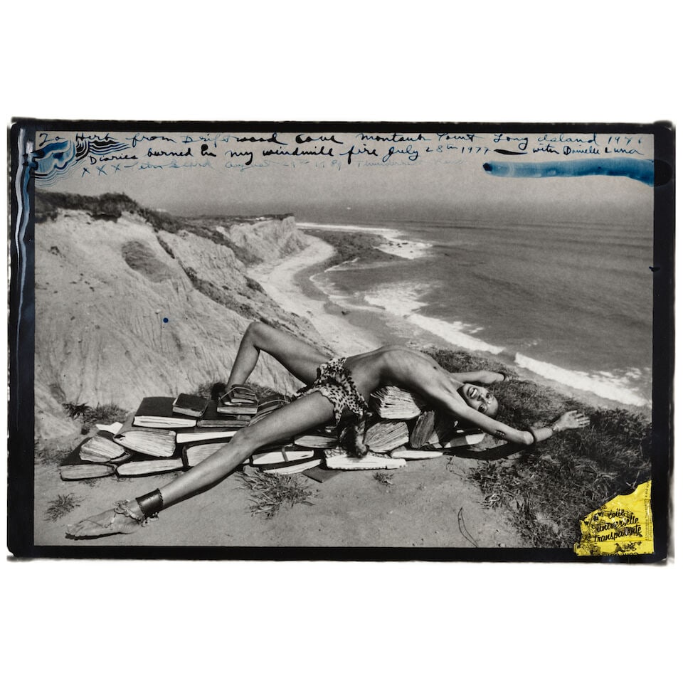 Peter Beard (1938-2020); 'To Herb [Ritts] from Driftwood Cove, Montauk Point, Long Island, with ... (1 of 2)