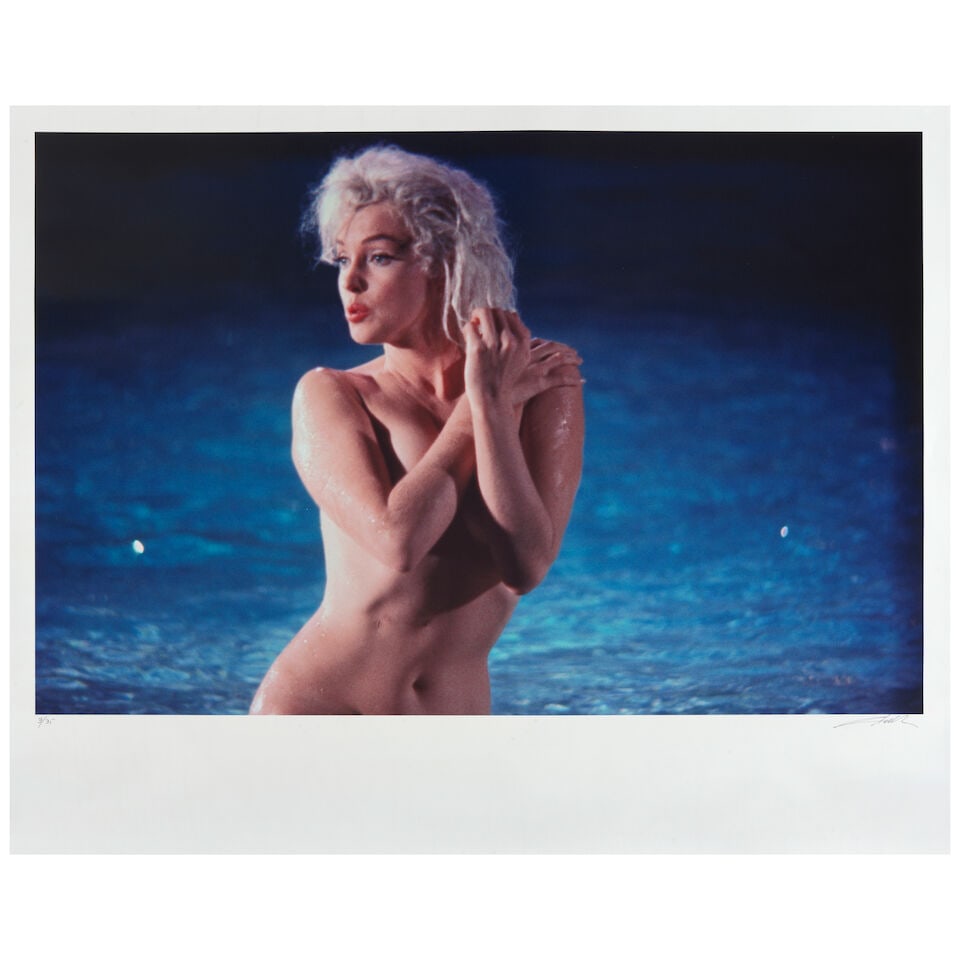 Lawrence Schiller (born 1936); Marilyn Monroe in a Pool on the Set of 'Something's Got to Give' ... - 2