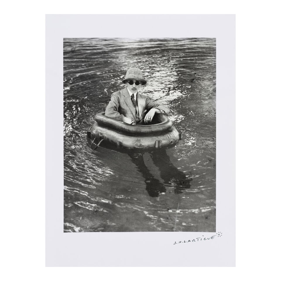 Jacques-Henri Lartigue (1894-1986); Maurice Lartigue (Zissou), Swimming Pool at Château de ... - 2