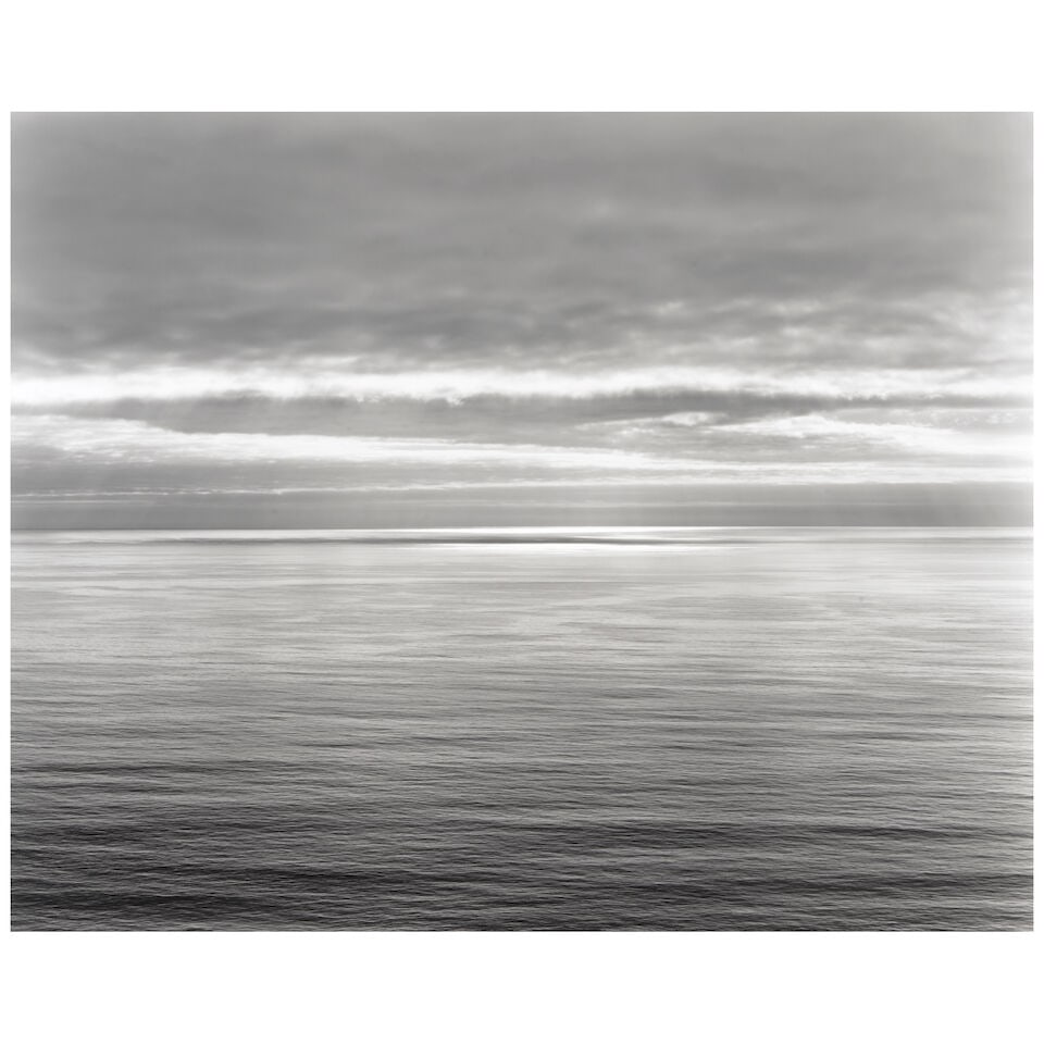 Chip Hooper (1962-2016); Jenner Grade, Pacific Ocean;: Chip Hooper (1962-2016) Jenner Grade, Pacific Ocean, 2012 Oversized gelatin silver print; flush-mounted, the photographer's label, signed and titled by Val Hooper, the photographer's daughter, in