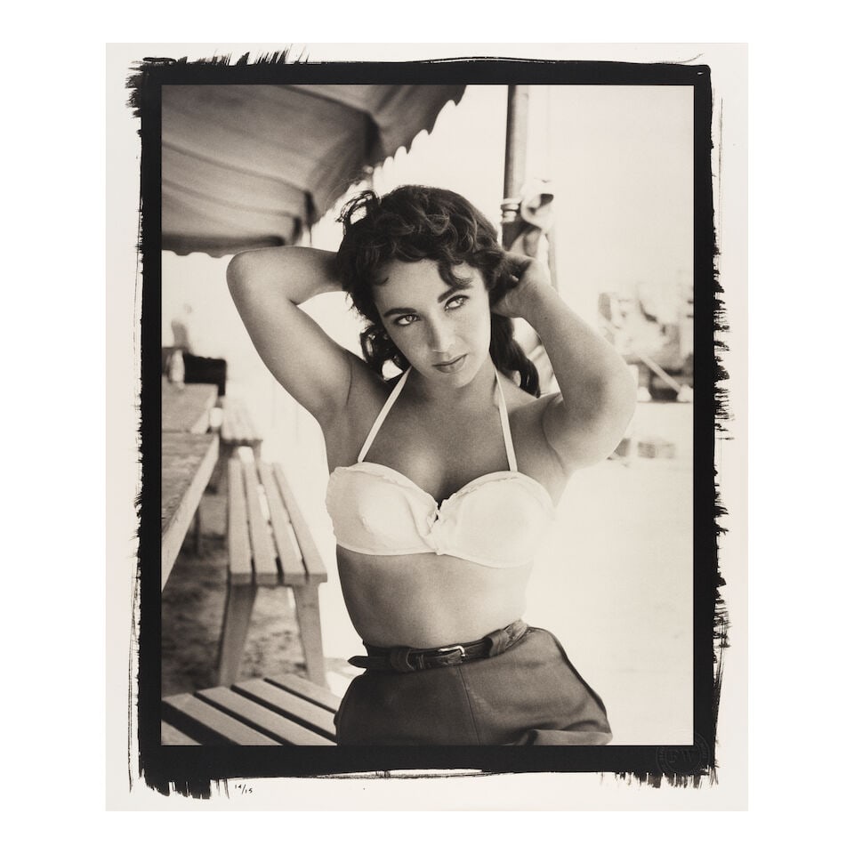 Frank Worth (1923-2000); Elizabeth Taylor with Bustier no. 1 on set of 'Giant'; - 2