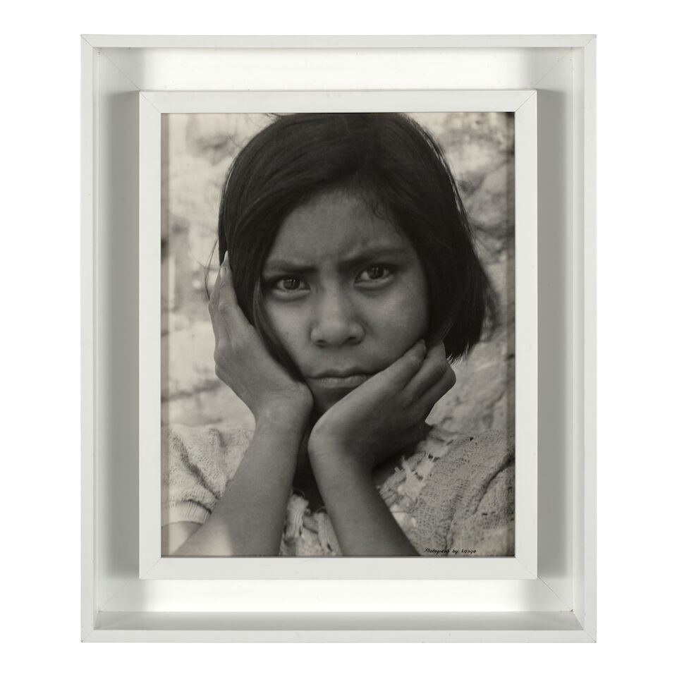 Dorothea Lange (1895-1965); Daughter of Mexican field laborer. Near Chandler, Arizona; - 2