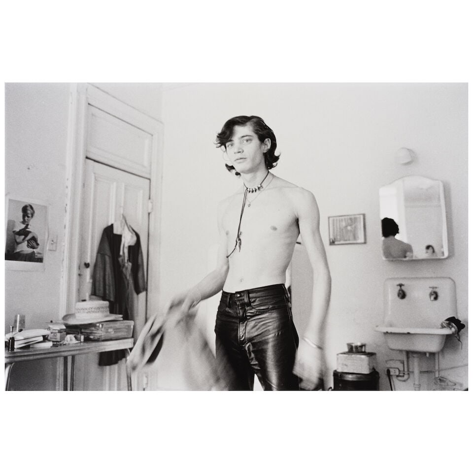 Judy Linn (born 1947); Robert Mapplethorpe, Chelsea Hotel, New York City; (1 of 2)