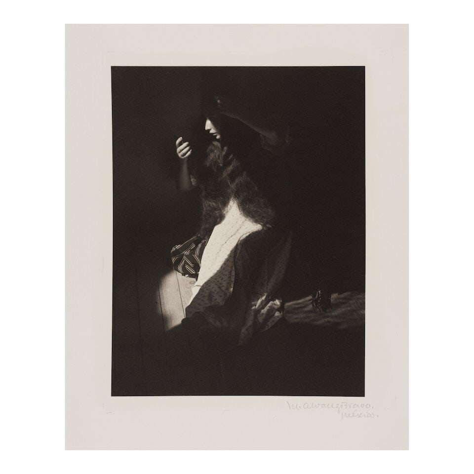 Manuel Alvarez Bravo (1902-2002); Retrato de lo Eterno (Portrait of the Eternal) (from 'Platinum... - 2