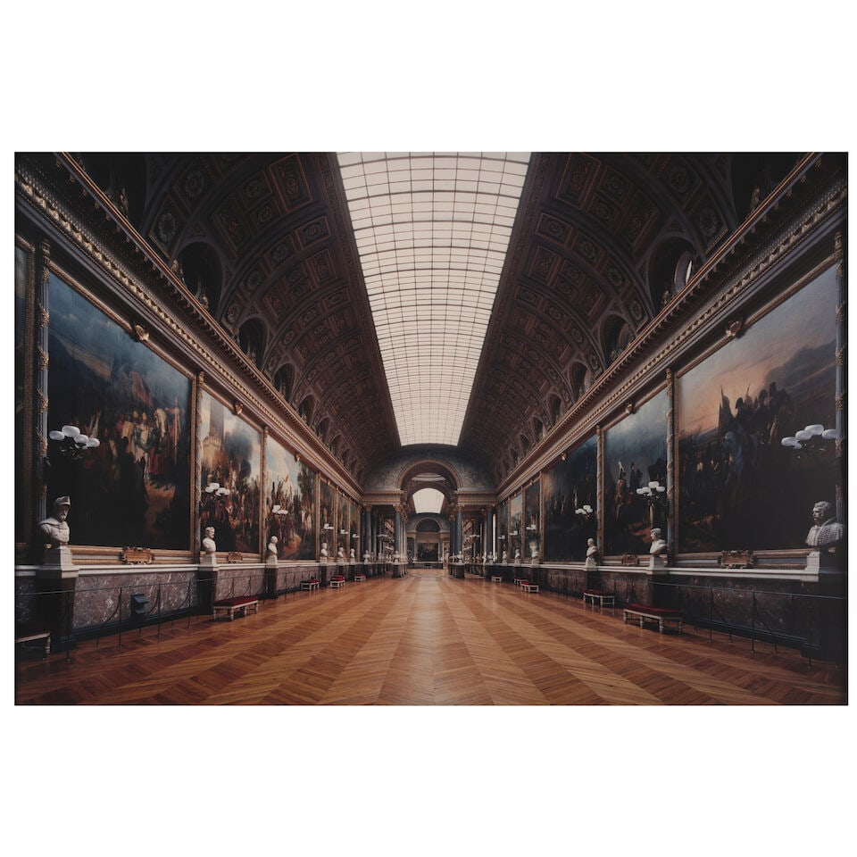 Patrick Tourneboeuf (born 1966); 'Château de Versailles #16';: Patrick Tourneboeuf (born 1966) 'Château de Versailles #16', 2002 Mural-sized chromogenic print, printed 2008; framed, the artist's label, signed, titled, dated, annotated, and editioned '1/11'