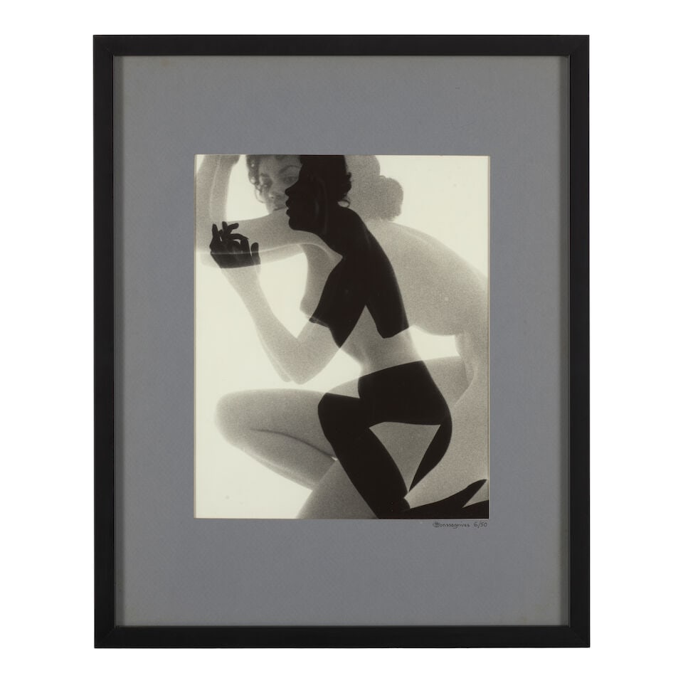 Fernand Fonssagrives (1910-2003); 'Angela Superimposed'; - 2