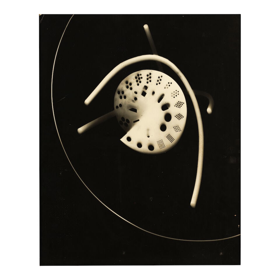 László Moholy-Nagy (1895-1946); Untitled (Photogram); (1 of 3)