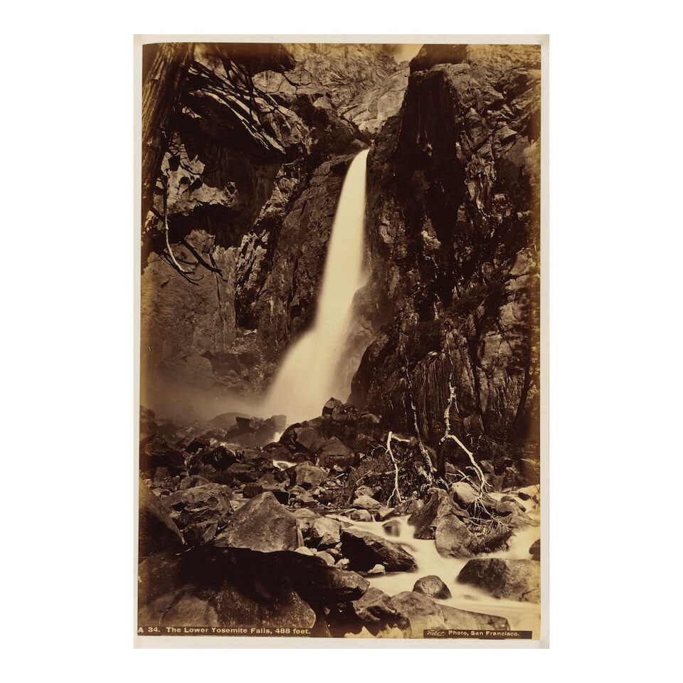 Carleton E. Watkins (1829-1916); Lower Yosemite Fall; - 2