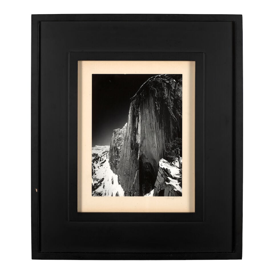 Ansel Adams (1902-1984); Monolith, Face of Half Dome (from 'Portfolio Three: Yosemite Valley'); - 2