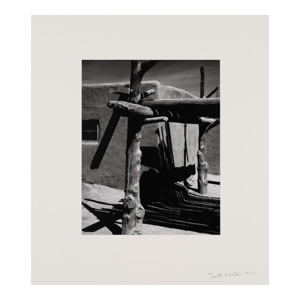 Brett Weston (1911-1993); Untitled (Adobe Building); - 2