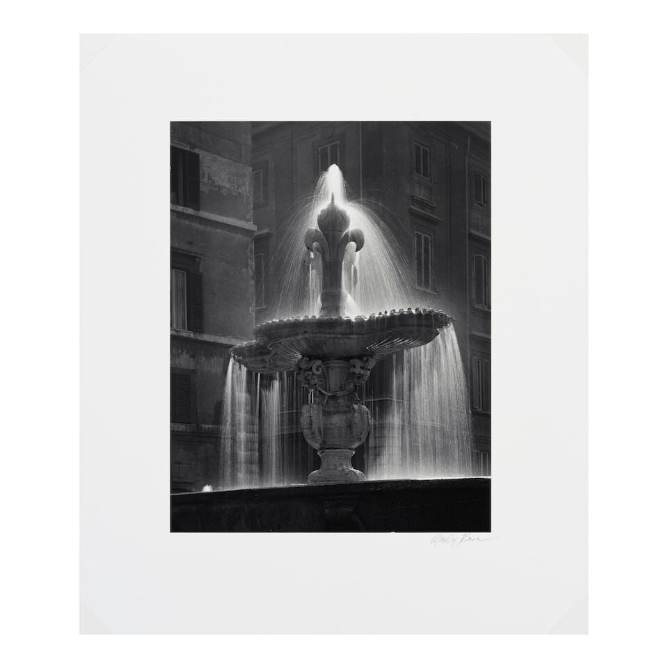 Morley Baer (1916-1995); Selected Images of Roman Fountains (comprising 'SPQR Fontana, Piazza de... - 6