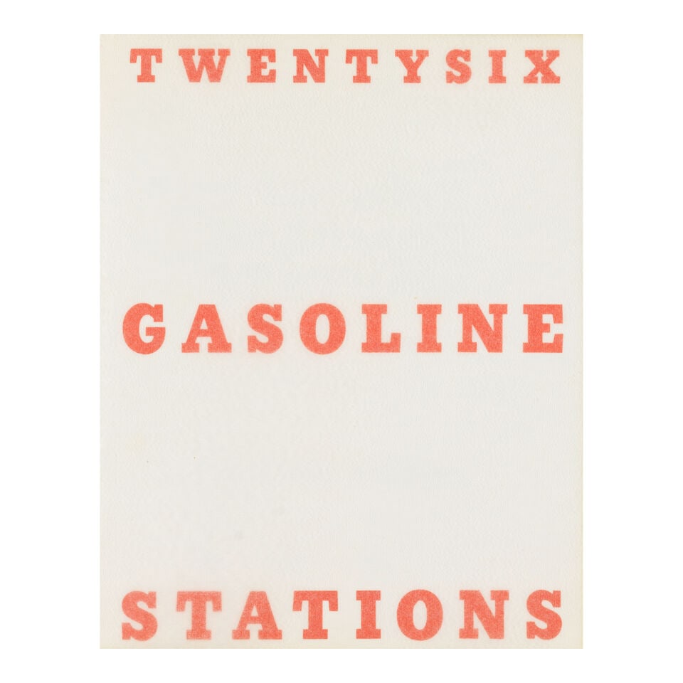 Ed Ruscha (born 1937); Selected Self-Published Books, Exhibition Catalogues, and Monographs; - 2