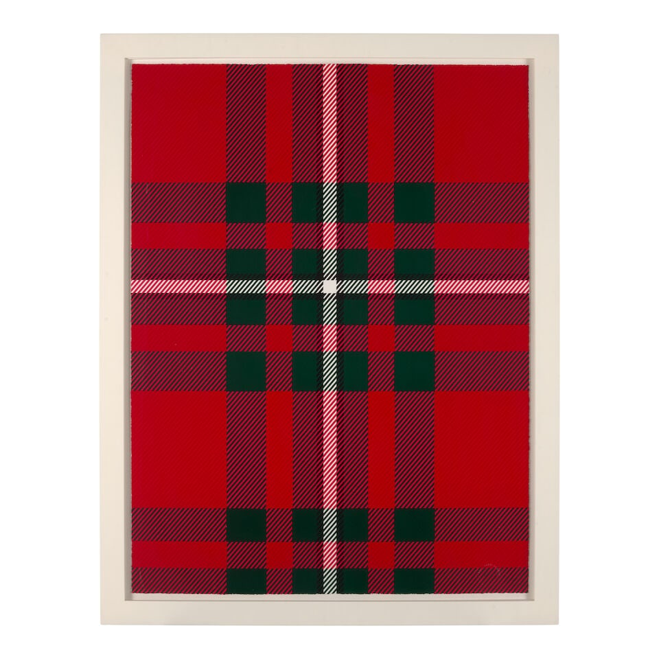 Sarah Charlesworth (1947-2013); Tartan Set (comprising 'MacGregor', 'Black Stewart', and 'Dress ... - 3