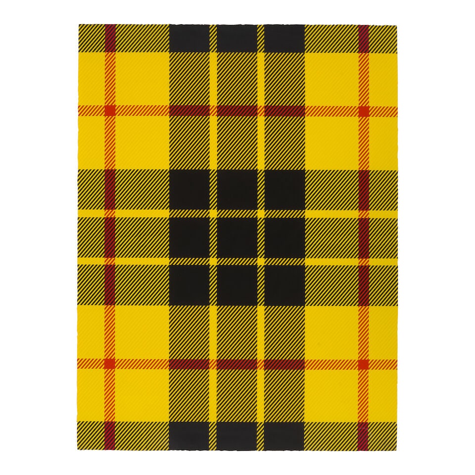 Sarah Charlesworth (1947-2013); Tartan Set (comprising 'MacGregor', 'Black Stewart', and 'Dress ... - 5