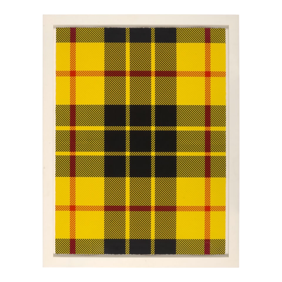 Sarah Charlesworth (1947-2013); Tartan Set (comprising 'MacGregor', 'Black Stewart', and 'Dress ... - 6