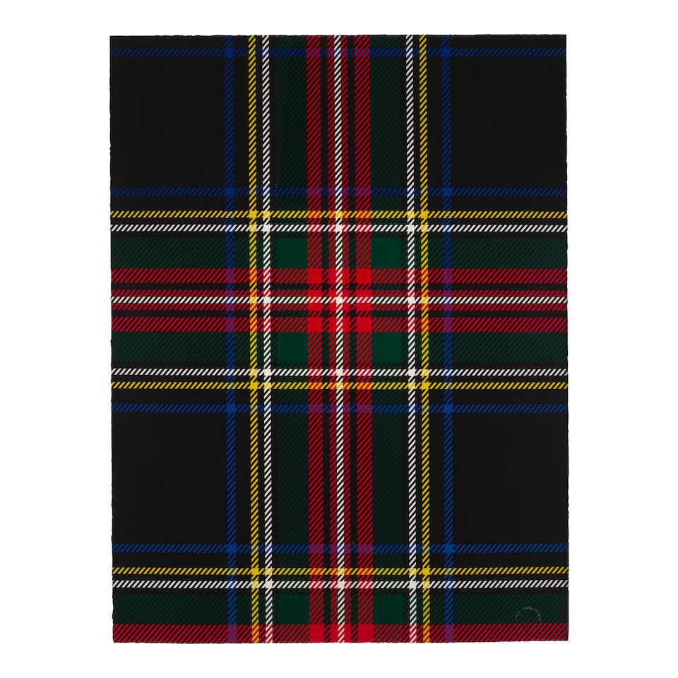 Sarah Charlesworth (1947-2013); Tartan Set (comprising 'MacGregor', 'Black Stewart', and 'Dress ... - 8