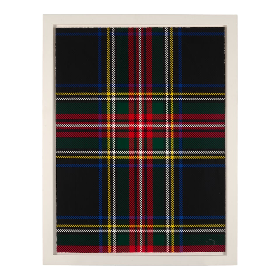 Sarah Charlesworth (1947-2013); Tartan Set (comprising 'MacGregor', 'Black Stewart', and 'Dress ... - 9